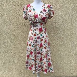 Loco Lindo Rita Floral Dress
